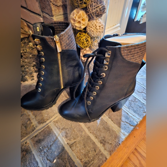 Michael Kors Leather Boots - Picture 2 of 4